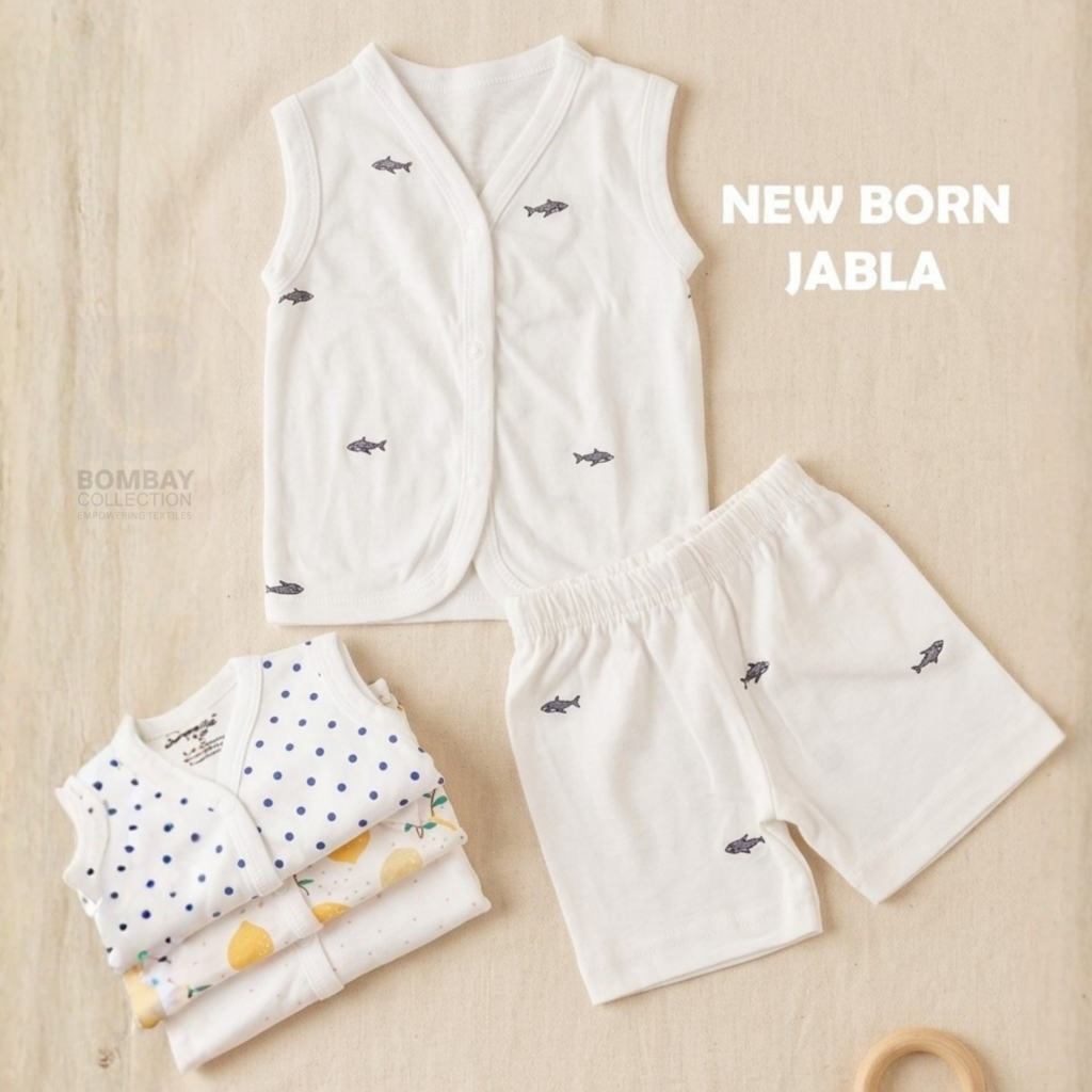 Wholesale newborn jabla clothing set for babies from Bombay Collection